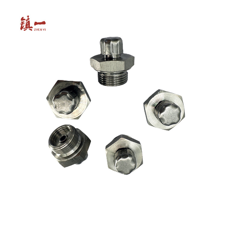 Customized Threaded Anti Corrosion Anti Rust Stainless Steel Marine Gearbox Pressure Vent Valve