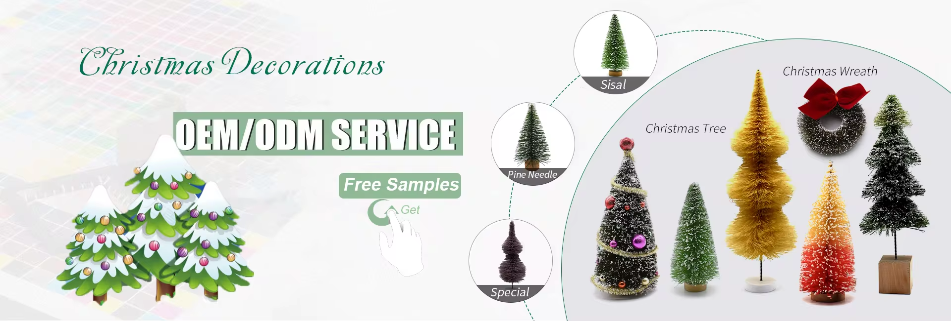 2024 Home Decoration Desktop Cute Mini 10cm/30cm Flocking Christmas Tree Ornaments Mini Xmas Tree