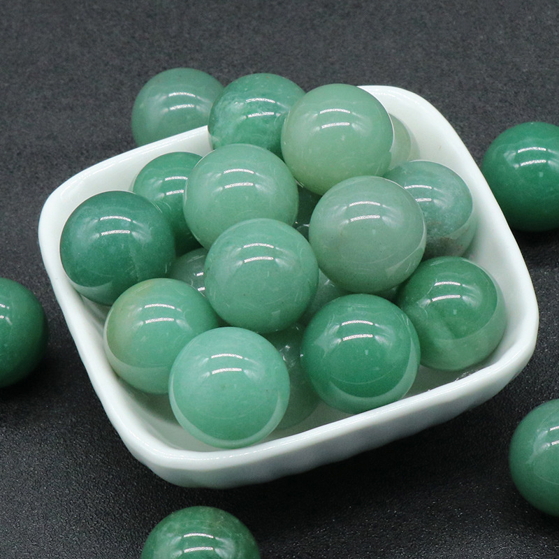 20MM Natural Stone Beads Round Genuine Real Stone Beading Loose Gemstone Diy Smooth No Hole Beads For Jewelry Making