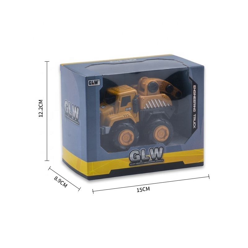 GLW diecasting  Construction  toy Vehicle Alloy Model Car Crane for children's gift hot wheel