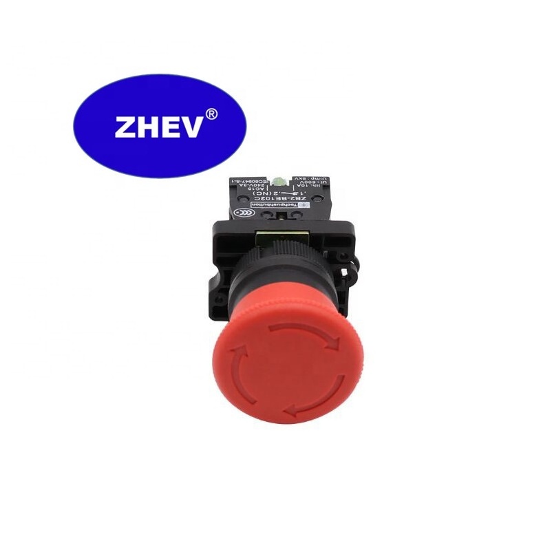 22MM Emergency Stop Push Switch With Normally Close Button