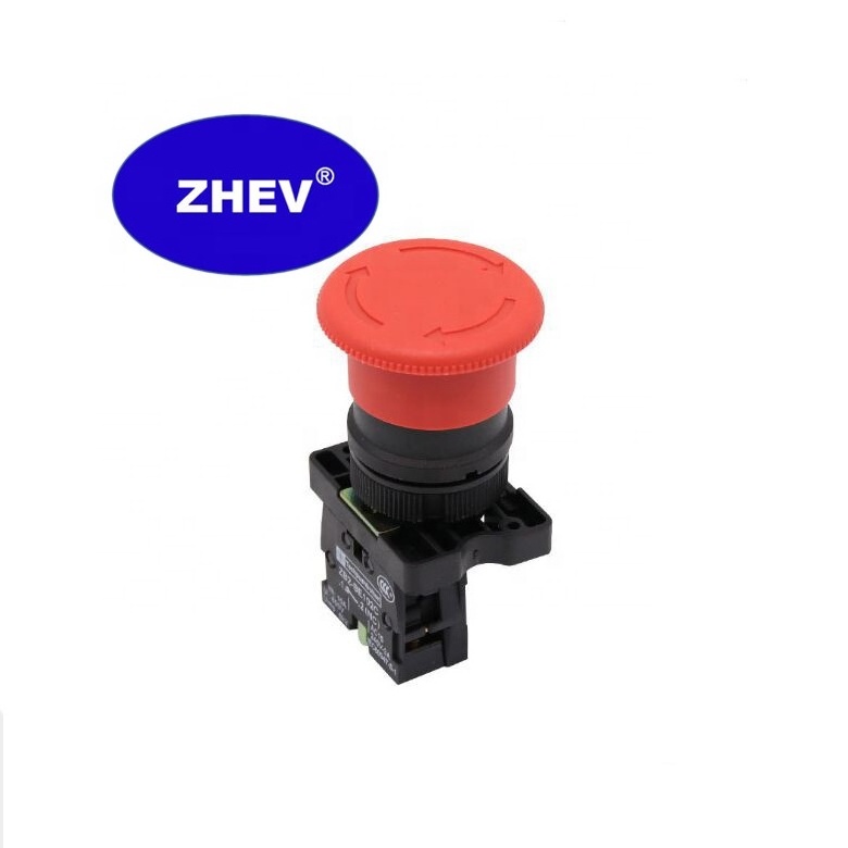 22MM Emergency Stop Push Switch With Normally Close Button