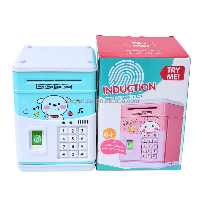 children's wholesale digital cat atm xxl piggy bank money saving box piggy bank for kids