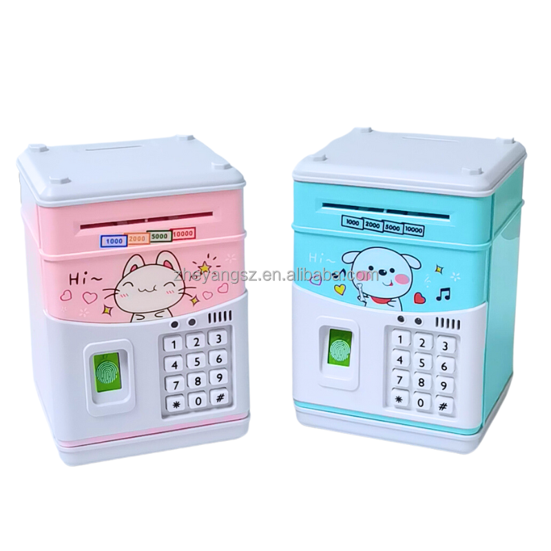 children's wholesale digital cat atm xxl piggy bank money saving box piggy bank for kids