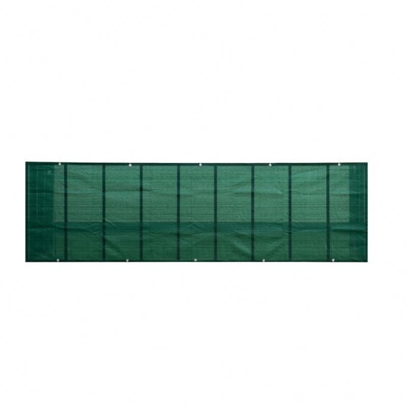 green  garden mesh wind protection screen / tennis court clear plastic windbreaks for privacy fence