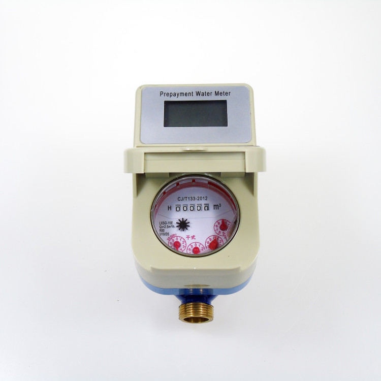 Pre-Payment Water Meter High Quality Smart Large Measurement Digital Water Meter