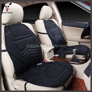 12v black car heated seat cushion cover