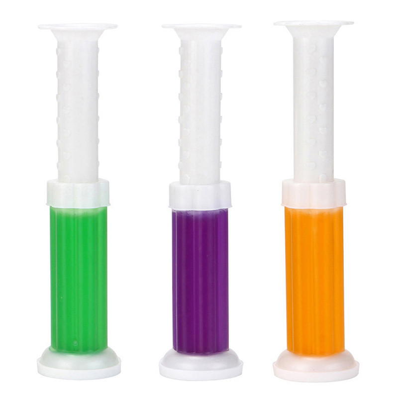 New Flower Gel Detergent Natural Fragrance Toilet Cleaner Deodorizer Toilet Bowl Cleaner Syringes Toilet Cleaner Gel