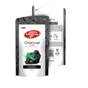 Direct Wholesale Unilever Malaysia Lifebuoy Charcoal 850ml Refill Pack Menthol Fragrance Helps Feels Cool and Fresh