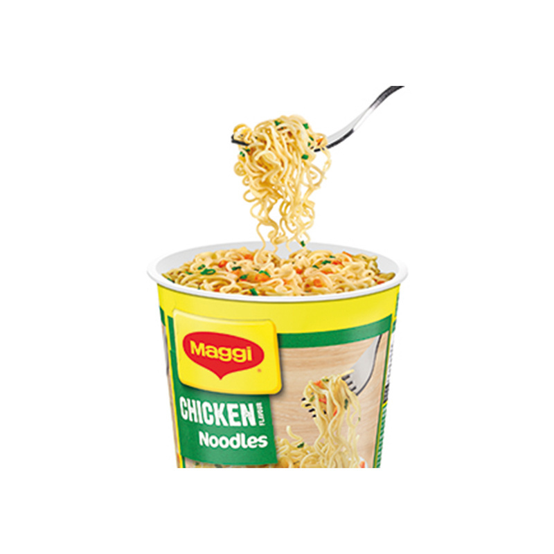 High Quality Instant MAGGI-Hot Cup Chicken Noodles 57g Made From a Blend of Aromatic Herbs and Spices