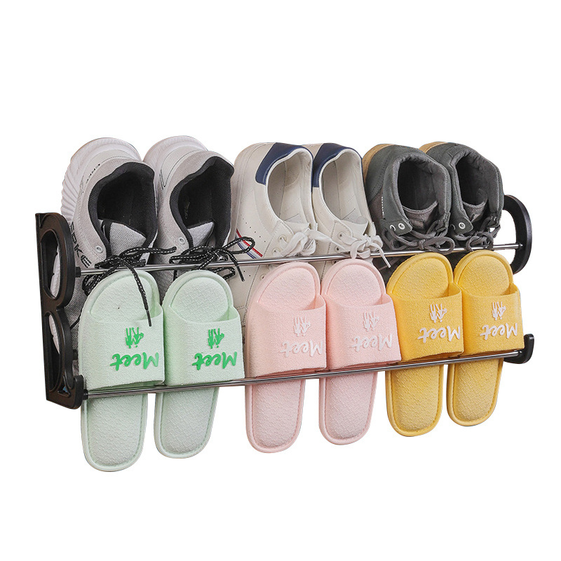 door mounted portable detachable wall mounted shoe rack for entryways shoe rack