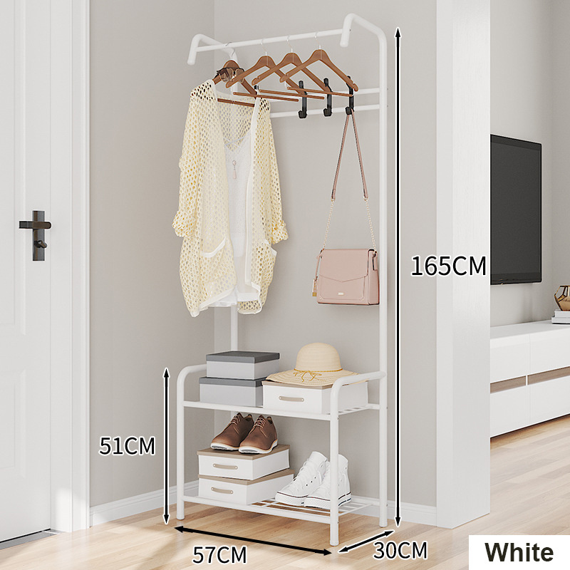 child coat hook rack  nordic standing wardrobe with coat shoe rack