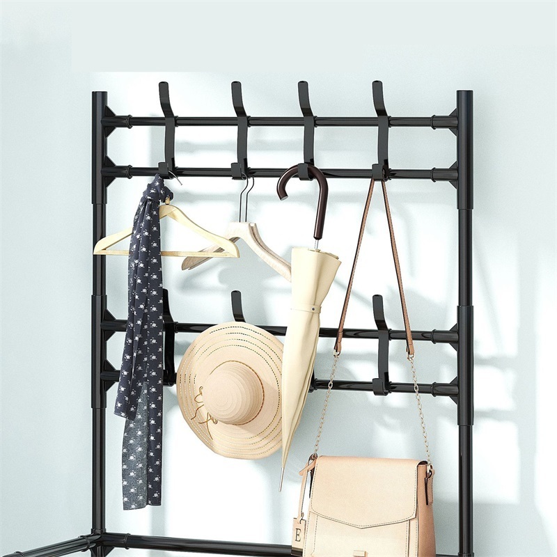 Factory Outlet shoes for entryways plastic coat rack clothes and hat rack hanging hat rack