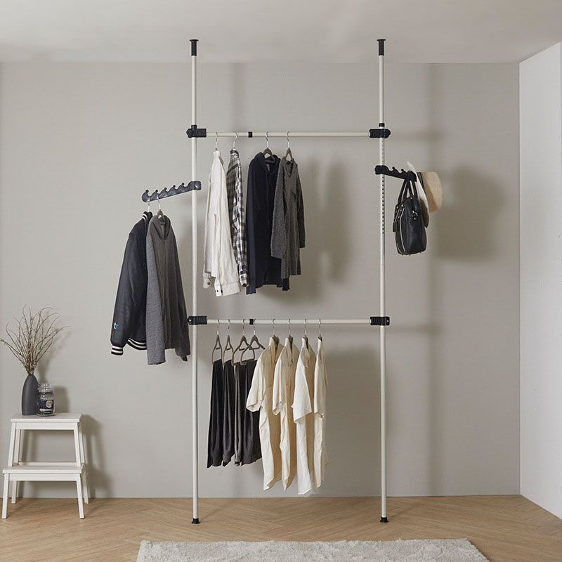 Korean cheap clothes storage standing clothe hanger standing hanger coat rack