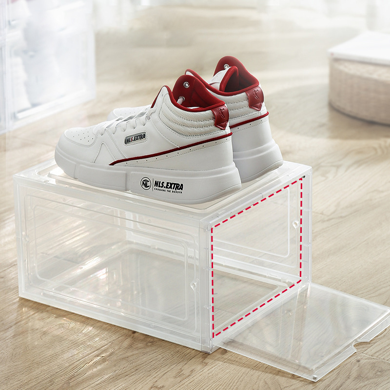 Factory Outlet Magnetic door plastic shoe rack organizer foldable shoe rack plastic for home