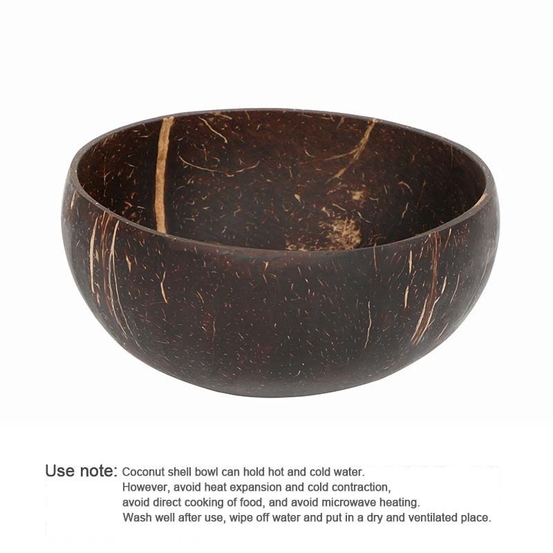 Handmade empty coconut shell bowl for candle making custom bowl coconut bowl