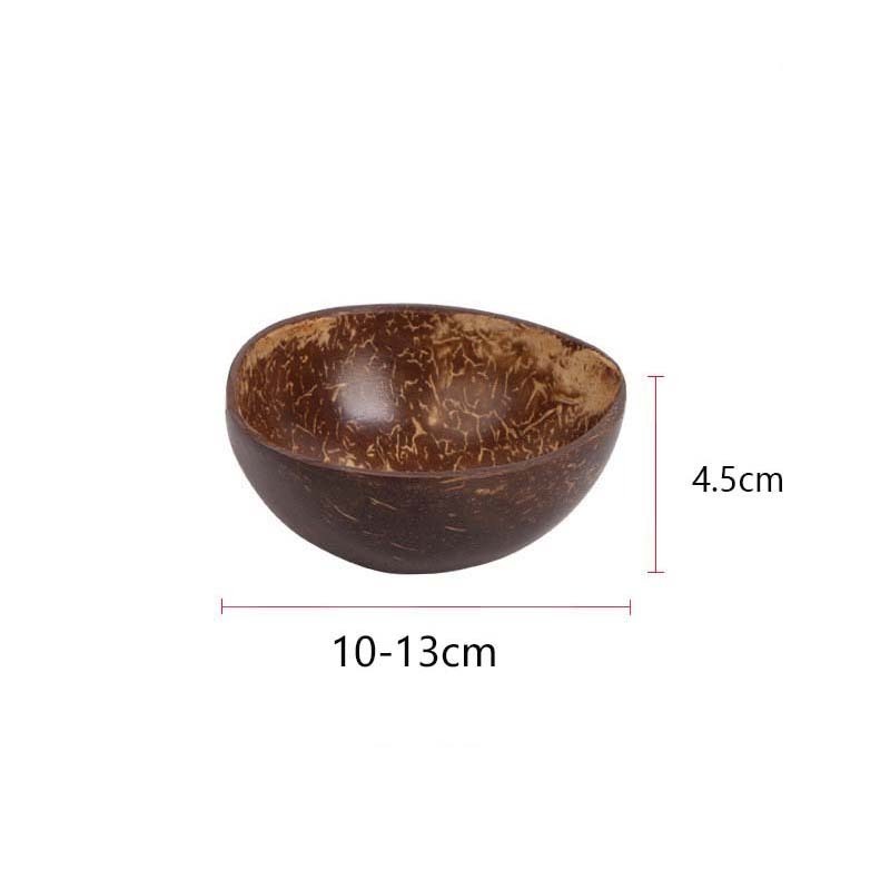 Handmade empty coconut shell bowl for candle making custom bowl coconut bowl