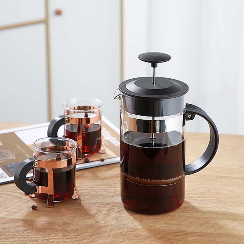 High Quality Portable French Coffee And Tea Press Maker French Press Coffee Maker Plunger