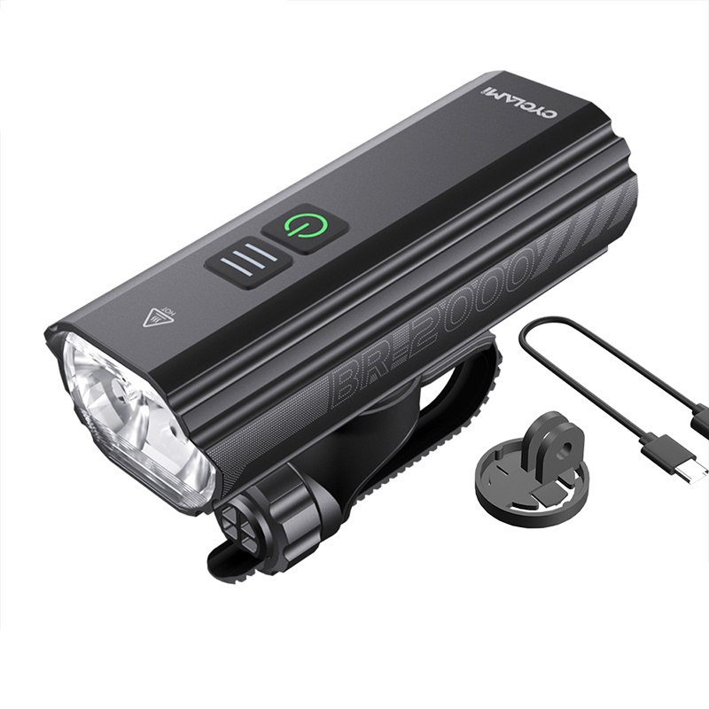 CYCLAMI 2000LM High Brightness Bicycle Light Multi-Function Cycling Front Light Road MTB Cycling Front Light Bike Accessories