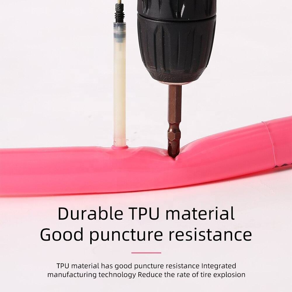 RideNow TPU Tube Road Bicycle Inner Tube 700C 28 / 32 / 35 / 38C Tire 45mm 65mm 85mm Presta Valve 39g Super Light Bicycle Tube