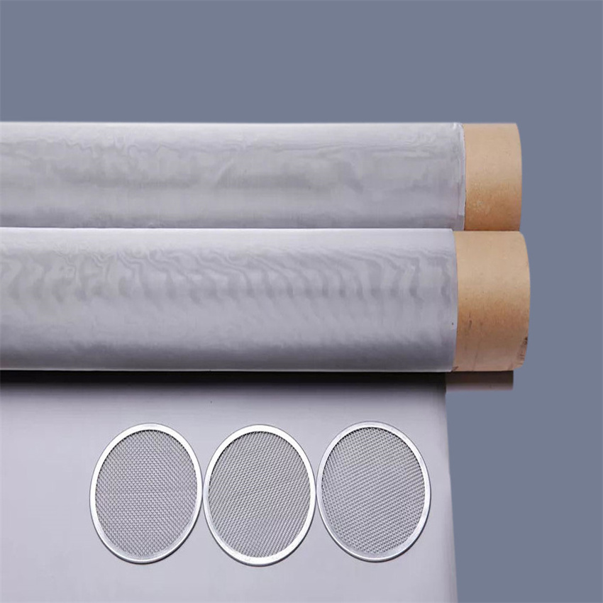 Ultra fine Twill Weave Stainless Steel Wire Mesh Cloth 100-635mesh woven fine wire mesh for filter and sieve