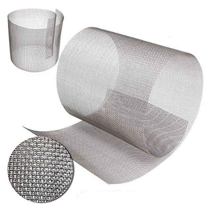 Stainless Steel Screen Mesh 304/316 Plain Dutch Woven Wire Fabric Mesh filter wire mesh for oil