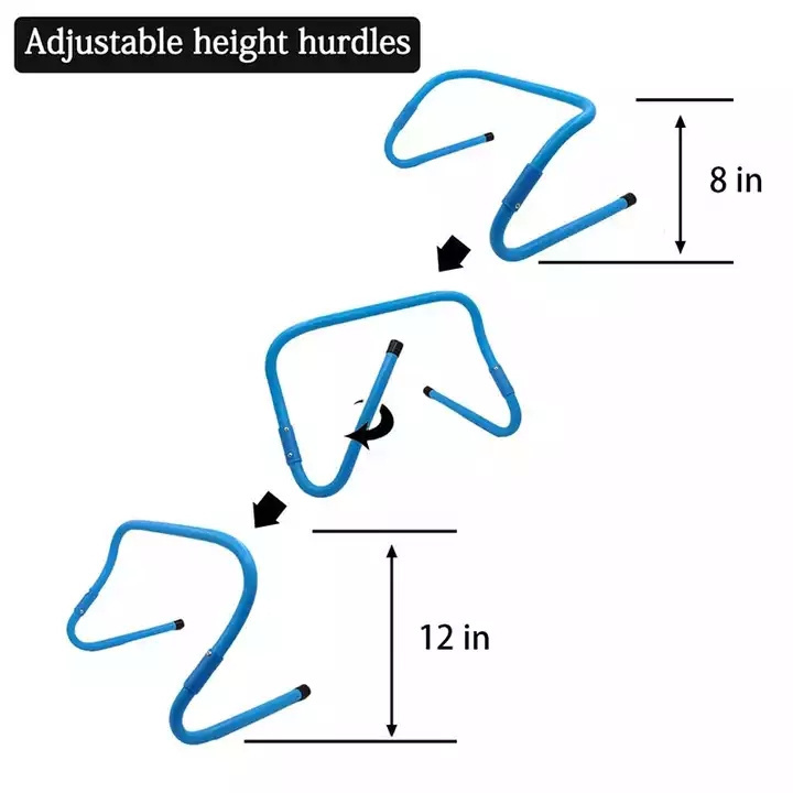 Outdoor Football Speed Agility Training Ladder Set Workout with Logo Jumping Disc & PVC Resistance Umbrella Nylon Material