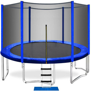 Harbour 10/12/14/16FT Indoor Park Trampoline Safety Net Enclosures Mini Kids Gymnastic Fitness Equipment Big Size Indoor Use