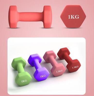 Unisex Cast Iron Fitness Barbell Plate Multicolor Adjustable Hex Dumbbell Kettlebell 1kg Incremental 5kg GW Durable for Home Use