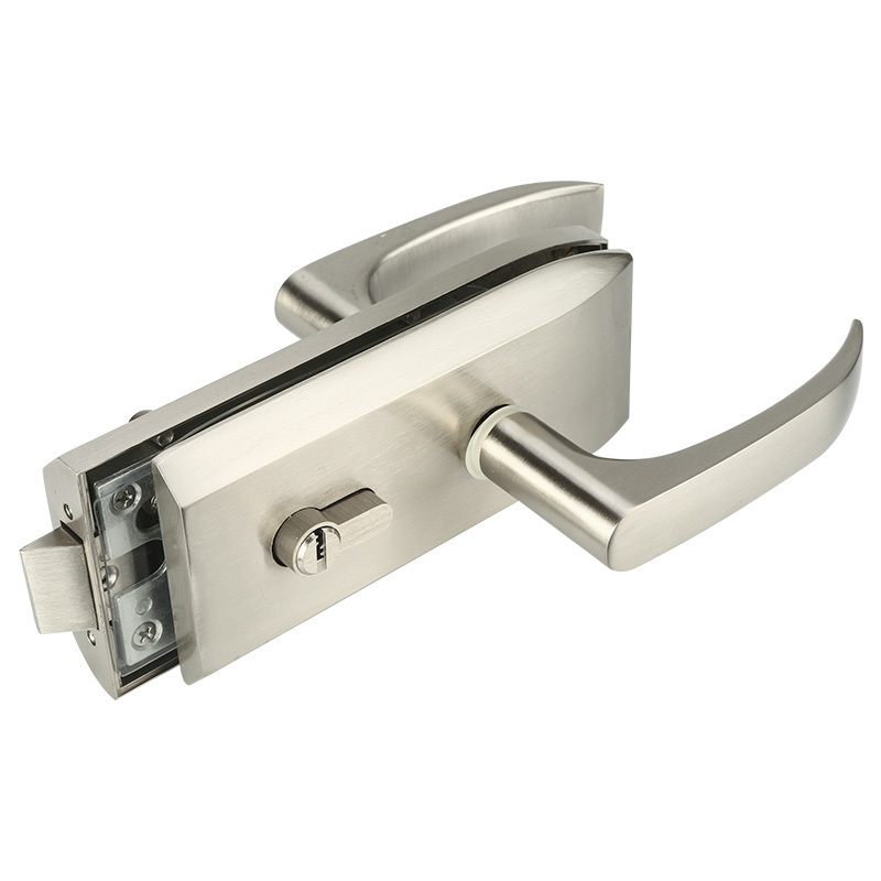 Good Quality Commercial Glass Door Handle Lock Wall To Glass Door Lock