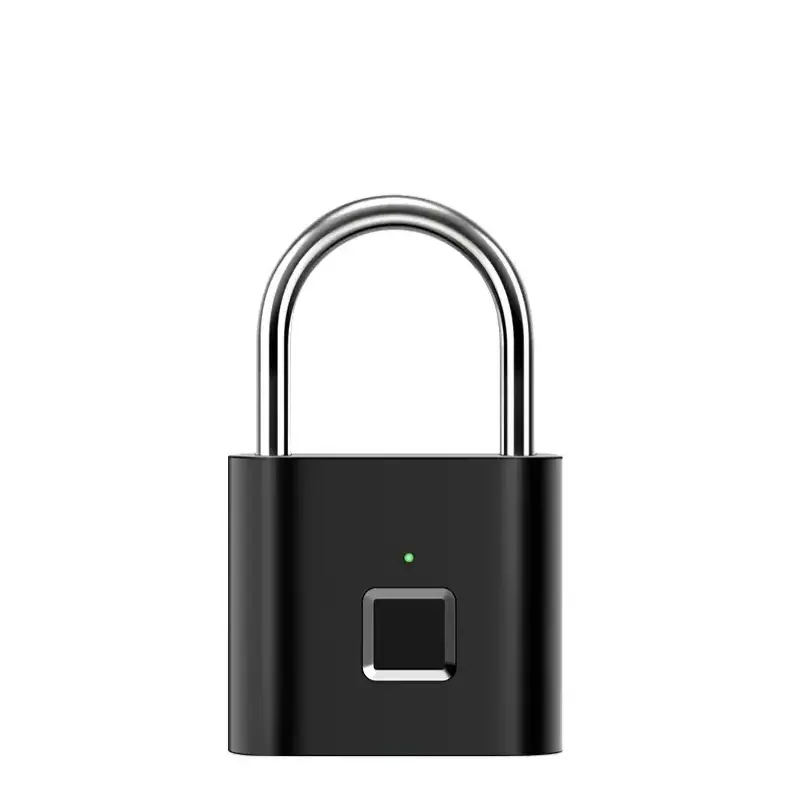 Hot Selling Smart Fingerprint Pad Lock With Low Price Fingerprint Pad Lock Keyless Anti-Theft Padlock