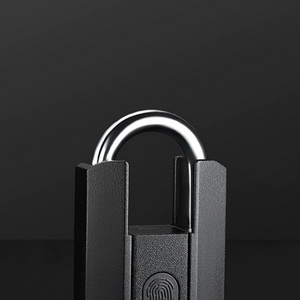 High Quality Fingerprint Smart Padlock Waterproof Bluetooth Luggage Fingerprint Smart Outdoor Padlock