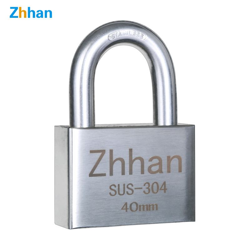 Customizable Logo Outdoor 304Stainless Steel Waterproof Short Shackle Door Lock 40 mm Small Padlocks