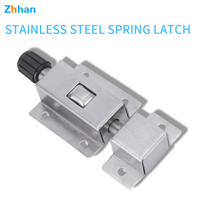 hot sale & high quality spring latch bolt door lock for cabinet doors