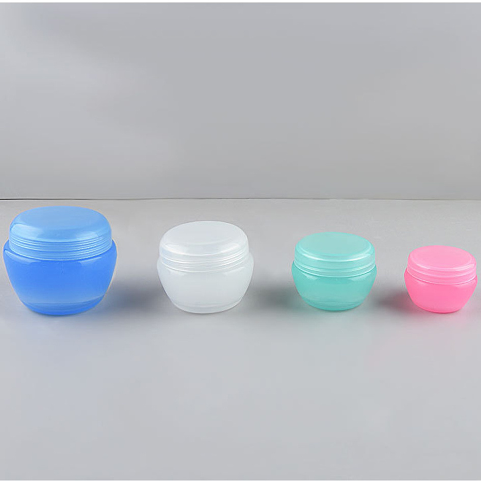 Wholesale cosmetic jars cream bottle 5g 10g 20g and 30g mushroom plastic empty jar private label