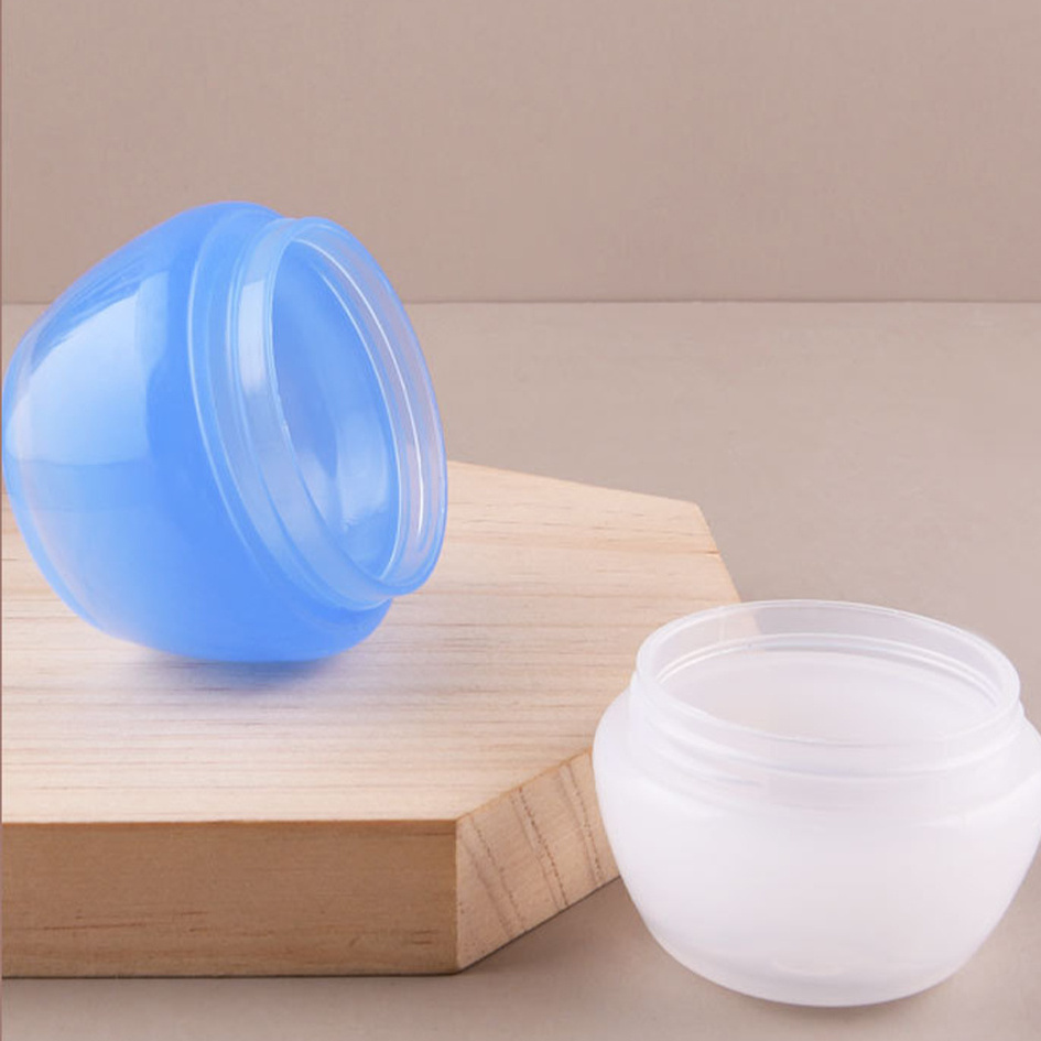 Wholesale cosmetic jars cream bottle 5g 10g 20g and 30g mushroom plastic empty jar private label