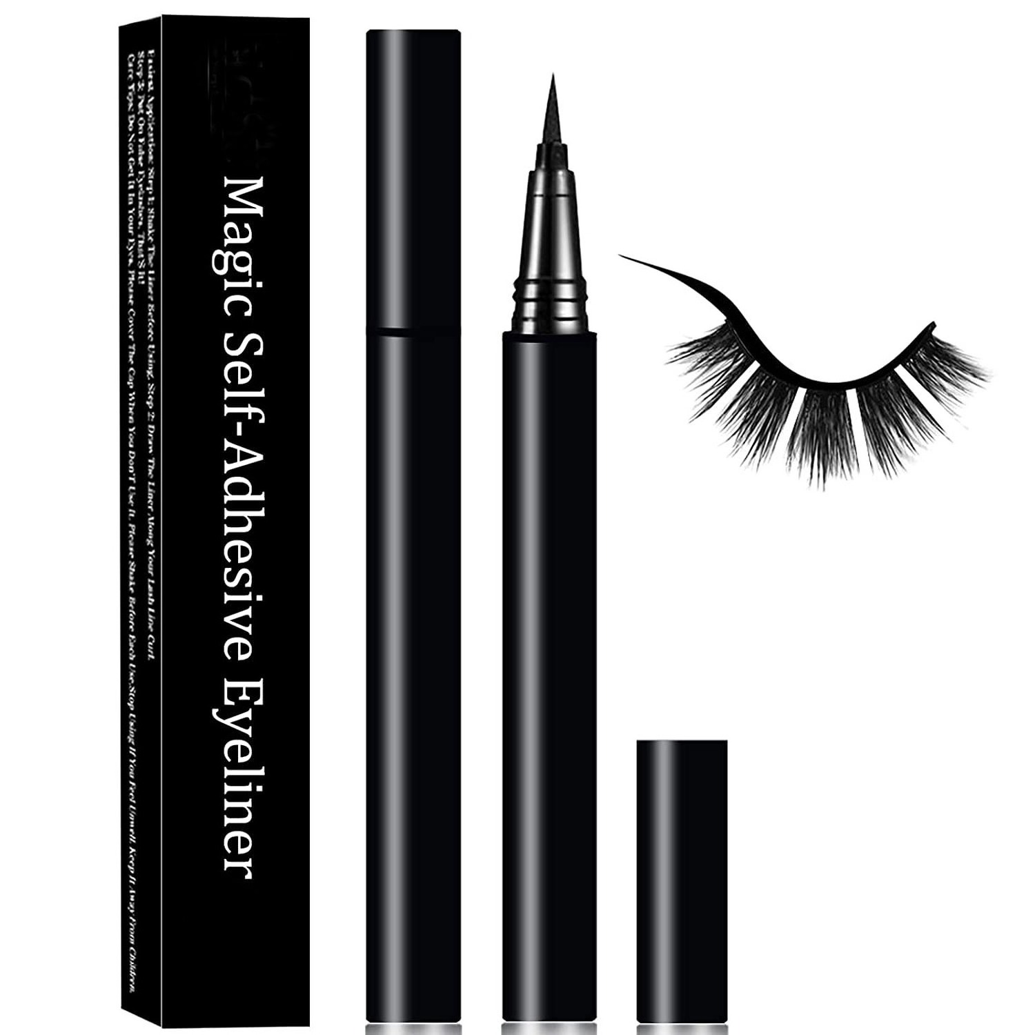 Suitable Sensitive Eyes Eyeliner Glue Strong Hold Waterproof Eyelash Glue Pen Eyelash Glue for false Lashes