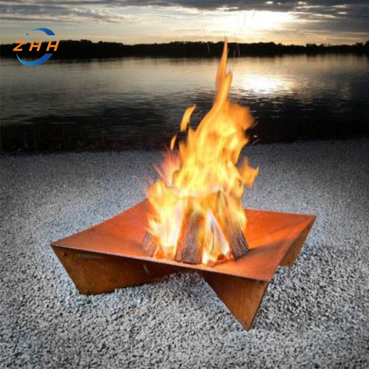 fireplaces indoor corten steel fire pit fire bowl outdoor brazier/Backyard, Patio