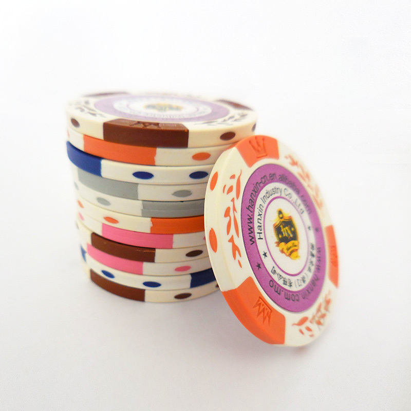 In Stock Pure Clay Poker Chips Tournament Set 1000 Chips Without Sticker Clay Casino Chips