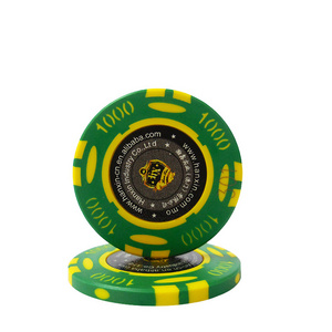 Poker Game Set 43mm Poker Chips With UV Logo