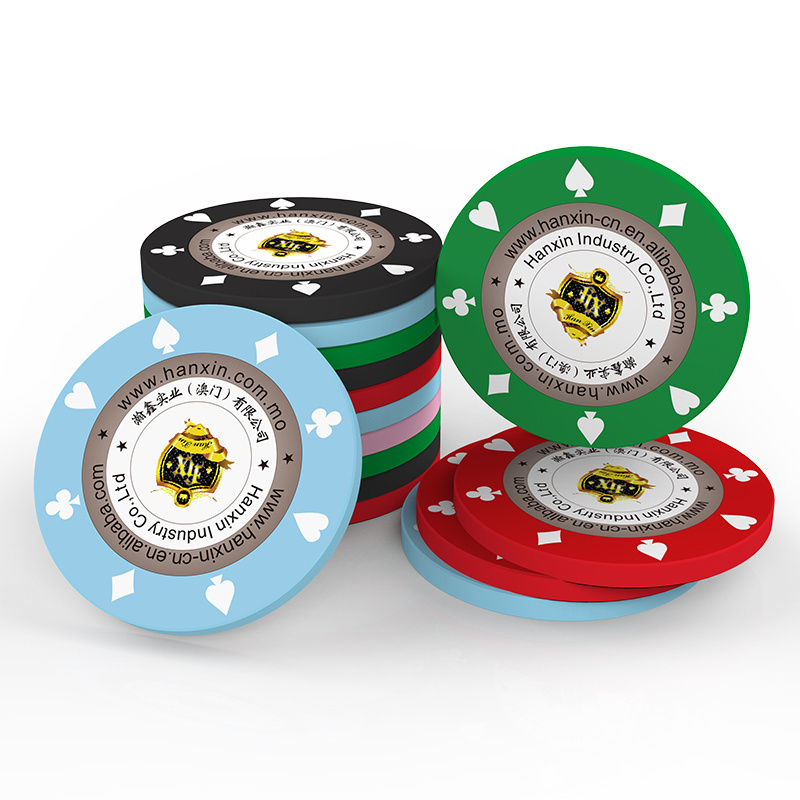 Popular Solid Colored Las Vegas Tokens Poker Chips