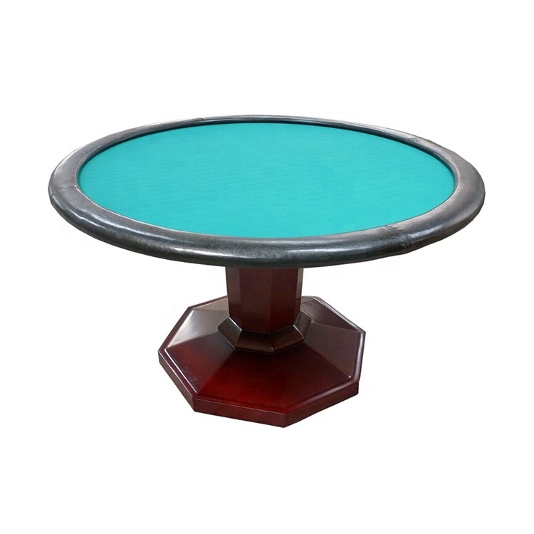 Home Use Round Shape Poker Table With Cup Holder