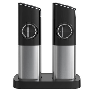 Lithium Battery Base-Charging Gravity Electric Salt And Pepper Mill Electric Grinder Set