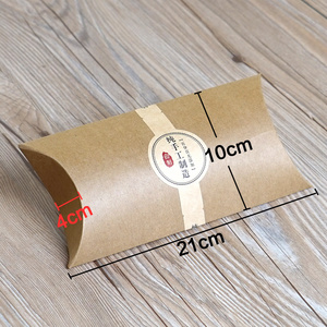 X 2.5 Inches Pillow Shape Krafy Packaging Apple Pineapple Pie Boxes Custom 10 X10 White Food Paper Box Printing Custom Made 500