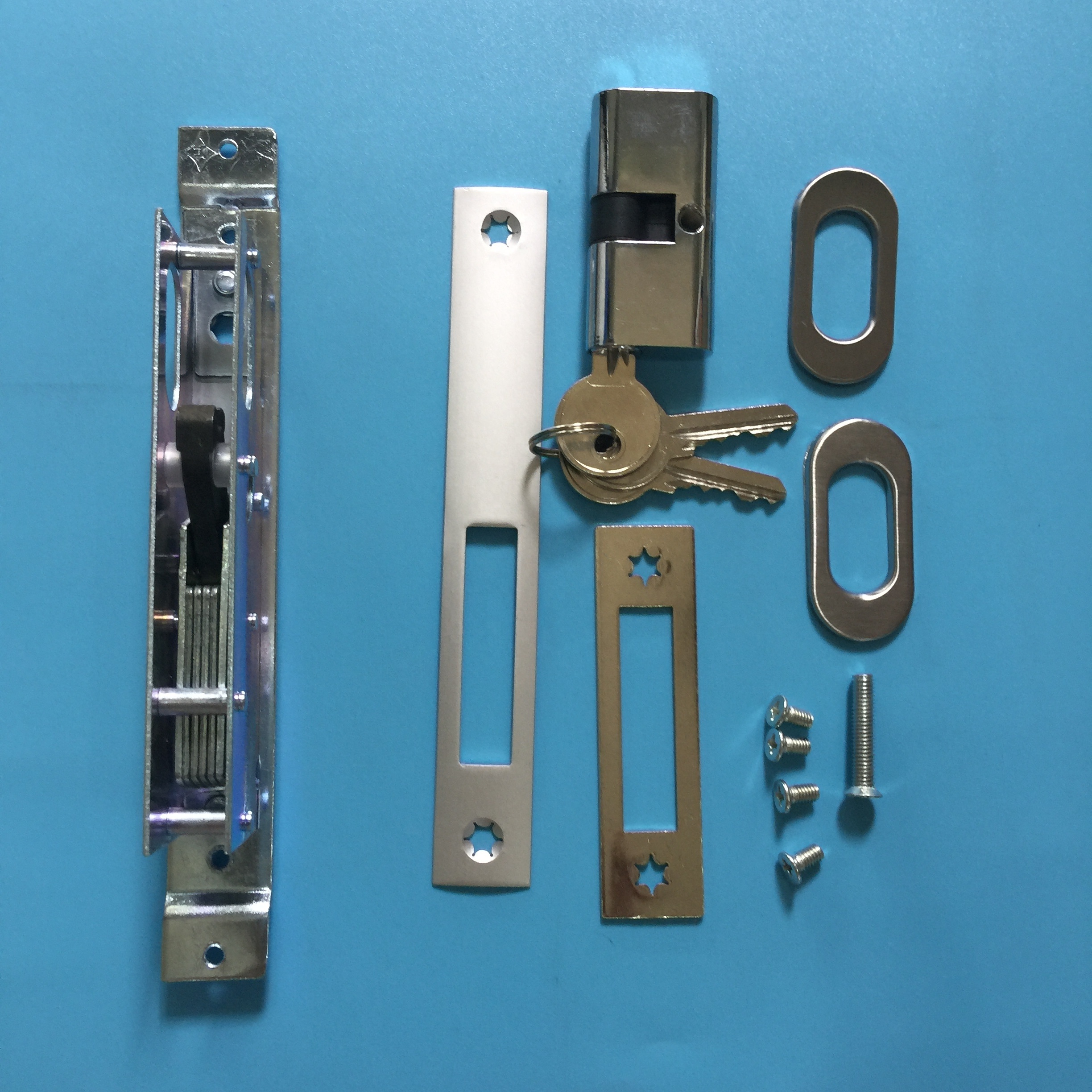 Mini door lock body for sale / Door lock with brass keys