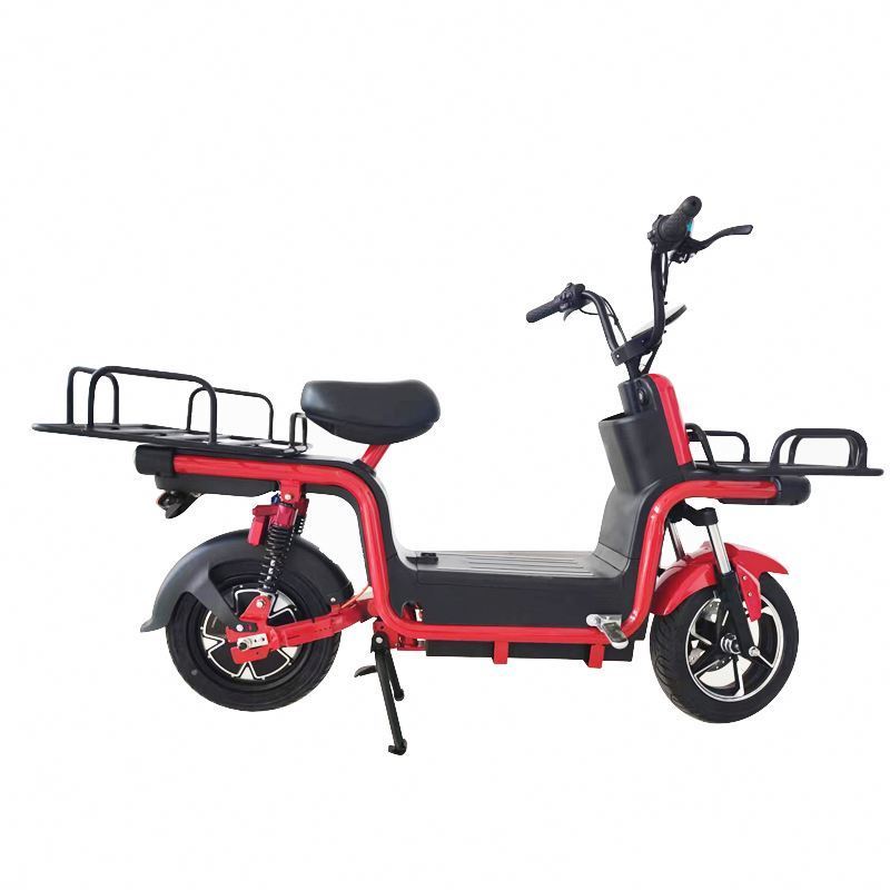 Fast food Pizza Delivery Monocycle Electric Scooter 48v 1000W with Big Rear Box scooter