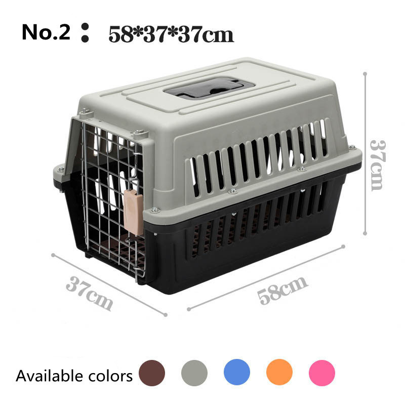 Airline approved pet travel carrier cat box small medium large dog cat cage portable breathable big space kennel