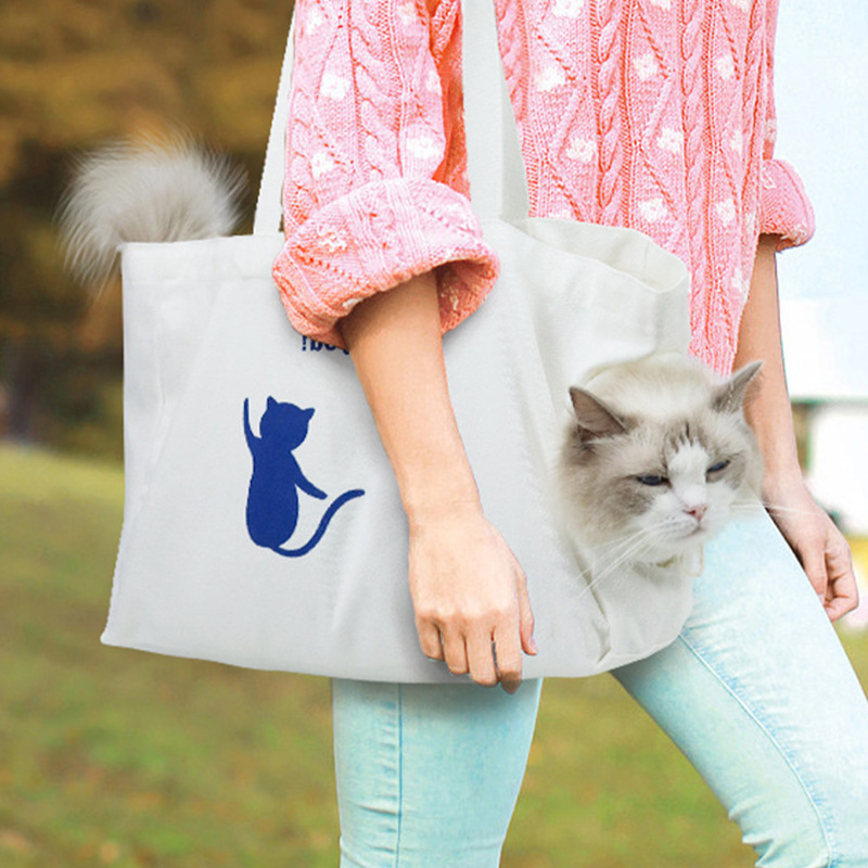 Factory wholesale Custom Pet Cat Sling Carrier Tote Bag Small Dogs Shoulder Kitten Travel Carry Bags Pet Suppliers