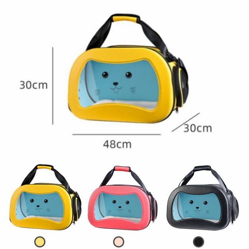 Airline approved transparent dog backpack waterproof folding pet travel sling carrier puppy doggy outdoor travel pet cat bag