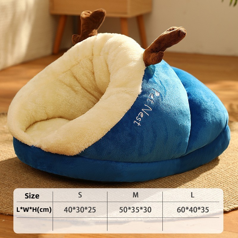 Wholesale Custom Crocs Dog Cat Bed Couch Sofa Protect Joints Soft Warm Washable Easy Clean Puppy Orthopedic Slipper Dog Bed